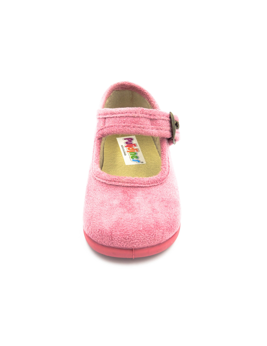 mercedita de serratex clásica beig, pulidines. Mercedita Rosa puntera ancha