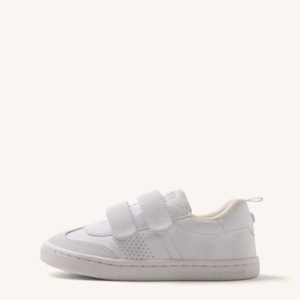 zapatilla barefoot escolar blanco
