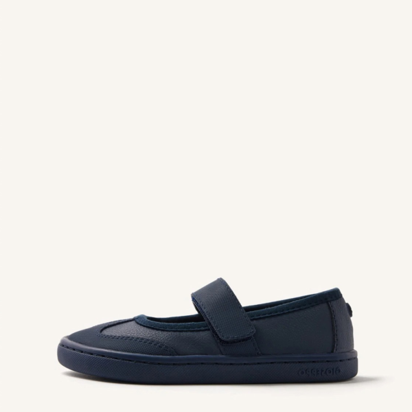 bailarina barefoot escolar navy